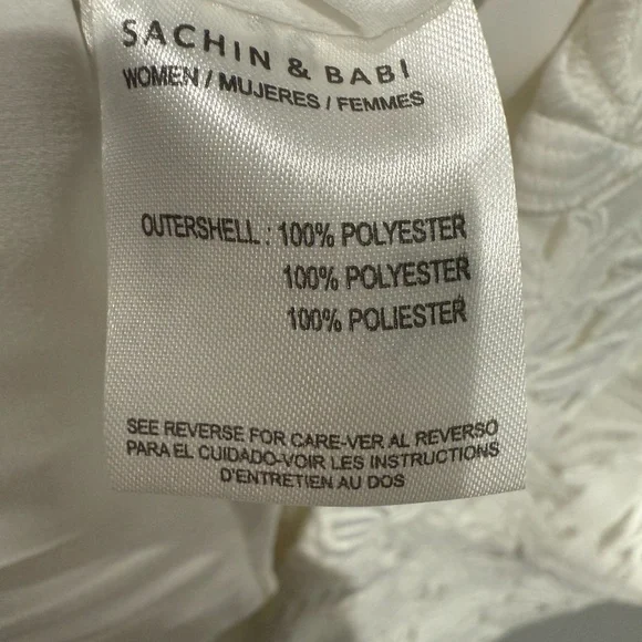 NWT Sachin & Babi Mon Coeur Lace Mini Dress w/ Heart Cutout Size 6 - Picture 9 of 12